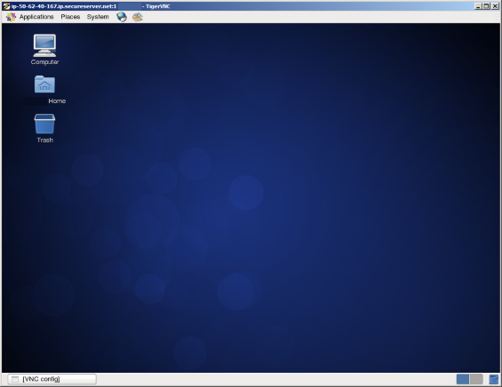 Linux VPS Desktop Gnome