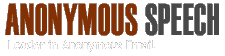 AnonymousSpeech.com